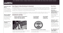 Desktop Screenshot of groovemonster.de
